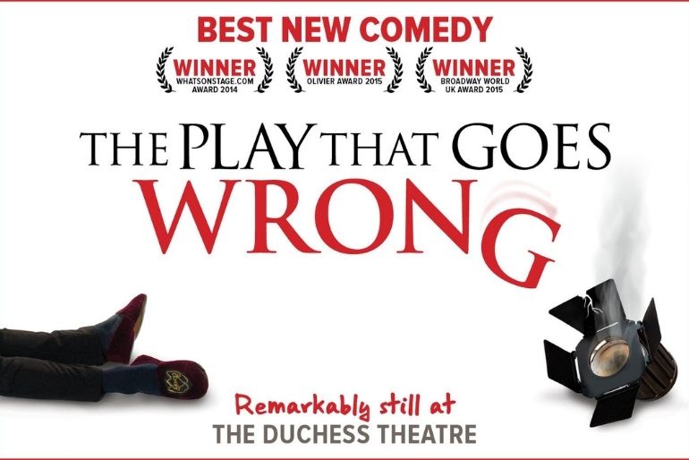 greatlittlebreaks blog west end shows 2022 the play that goes wrong